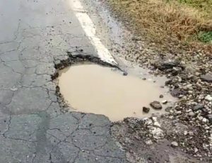Potholes in SC. The Standard